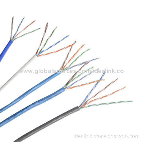 Cat5e PVC/LSZH/PE Bulk/UTP/FTP/SFTP 24AWG Networking Cables, OEM Orders Welcomed